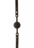 Knebel kulka Studded Mouth Gag Black